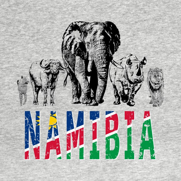 Africa's Big Five for Namibia Fans by scotch